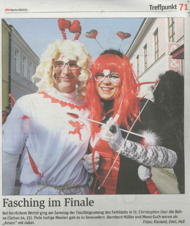 Faschingsumzug 2015